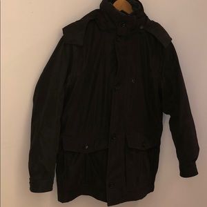 Coat Dark Brown Size: Medium Brand: London Fog